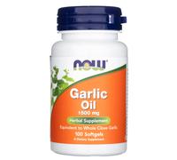 Now Foods Garlic Oil 1500 mg (100 Capsule morbida)