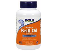 Now Foods Olio di Krill, 500mg Softgel 2 Misure Omega-3 per Cuore E Salute