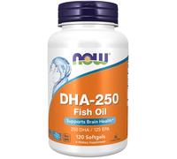 Now Foods Olio di pesce DHA-250 (250 DHA / 125 EPA) 120 St