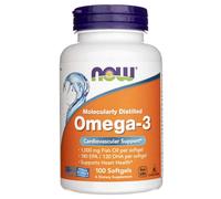 Omega-3 180 EPA / 120 DHA 100 Capsule molli Now Foods