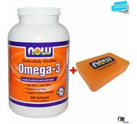 NOW FOODS Omega 3 500 Softgels