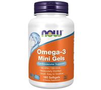 OMEGA-3 Mini Gels 180 Epa / 120 Dha 180 Capsule Molli NOW Foods