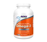 Now Foods Omega-3, Molecularly Distilled (500 Capsule morbida)