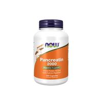 Now Foods, pancreatina 2000, 200 mg, 250 capsule - spedizione lampo