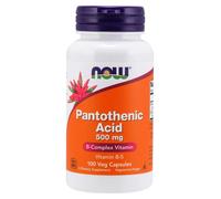 NOW Foods Acido pantotenico 500 mg 100 cps