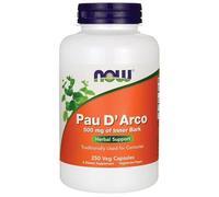 Now Foods Pau D'Arco 500 mg - 250 capsule veg