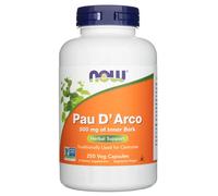 Now Foods Pau D'Arco 500 mg - 250 Capsule Vegetali