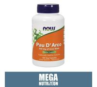 Now Foods Pau D'Arco 500mg 100 Capsule Veg Interno Corteccia Erbe Integratore