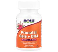 Now Foods Prenatal Gels + DHA Softgels (90 Capsule morbida)