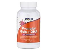 Now Foods Prenatal Gels + DHA Softgels (180 Capsule morbida)