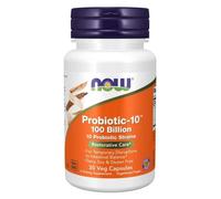 Now Foods Probiotico Probiotic-10 – 100 miliardi CFU – 10 ceppi – 30 capsule vegetali
