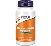 Now Foods, Probiotic Saccharomyces Boulardii (5 miliardi di CFU), 60 Veg. Cap...