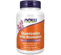 NOW Foods Quercetina con Bromelina 120 cps
