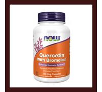 NOW Foods Quercetina con Bromelina 120 cps