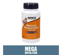 Now Foods Resveratrolo Naturale Mega Potenza 200Mg 60 Veg Caps | Cuore Forte