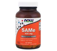 NOW Foods - SAMe 400mg - 60 compresse - Supporto sistema nervoso
