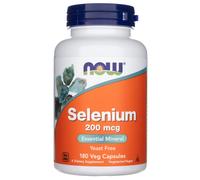 Now Foods Selenio 200 mcg - 180 capsule vegetali