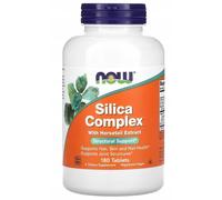 NOW Silica Complex s Přeslička extrakt, 180 tablet