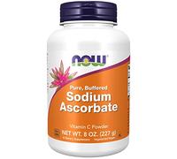 Now Foods, Sodium Ascorbate (Ascorbato di sodio), 227 g di Polvere vegana, Testato in Laboratorio, Vitamina C, Senza Glutine, Senza Soia, Vegetariano