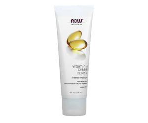 NOW Foods Solutions Vitamin-E-Creme, 28.000 UI, 118 ml
