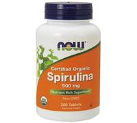 NOW Foods Spirulina 500 mg 200 cpr