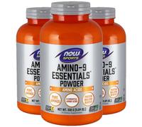 Now Foods Sports Amino-9 Essentials Polvere 3X11,64 Oz 330G Triptofano/Metionina