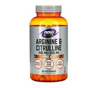 Now Foods Sports, Arginina e Citrullina, 240 capsule vegetali