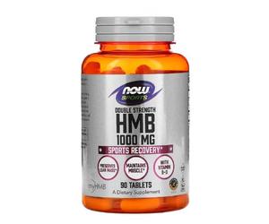 Now Foods Sports HMB, doppio amido, 1.000 mg, 90 compresse