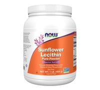 NOW FOODS Sunflower Lecithin, Pure Powder - 454g - lecitina di girasole