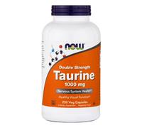 NOW FOODS Taurine Double strength, 1000mg - 250 compresse - Taurina