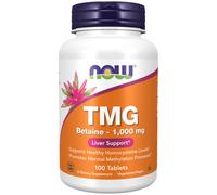 Now Foods TMG (Betaina) 1000 mg, 100 compresse