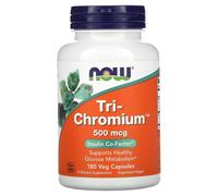 Now Foods Tri-Chromium™ 500 mcg with Cinnamon (180 Capsule veg)