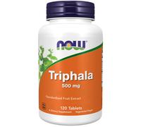Now Foods, Triphala, 500 mg, 120 compresse - spedizione lampo