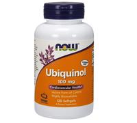 Now Foods Ubichinolo 100mg & 200mg Attivo Forma CoQ10 Co-Enzima Q10 2 Taglie