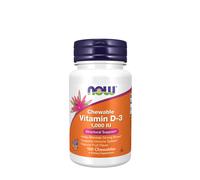 Now Foods Vitamin D-3 1,000 IU (180 Compresse da masticare)
