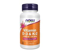 Now Foods Vitamin D-3 & K-2 120 St