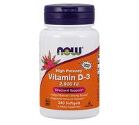 NOW Foods Vitamina D3 2000 IU 240 cps