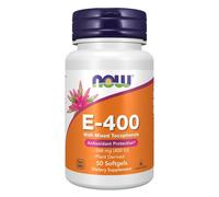 NOW FOODS Vitamin E-400 IU MT 50 Softgels - Vitamina E