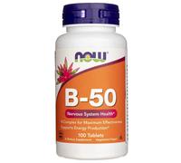 Now Foods Vitamina B-50, 100 compresse