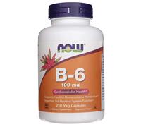 NOW Vitamina B6 Piridossina, 100 mg, 250 capsule