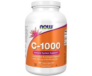 Now Foods Vitamina C 1000 mg Bioflavonoidi Rutina - 500 capsule