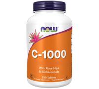 Vitamina C-1000 con Rosa Canina 100 Compresse Now Foods