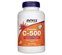 Now Foods Vitamina C-500 Arancione Masticabile - 100 Compresse