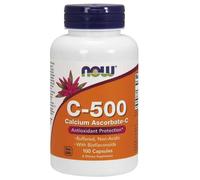 Vitamina C-500 Calcio Ascorbato-C 100 Capsule Vegetali Now Foods