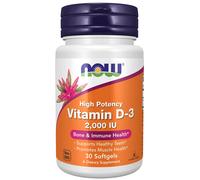 Vitamina D-3, 2000 IU - 30 softgels