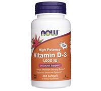 Now Foods Vitamina D3 1000 UI - 360 Capsule molli