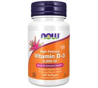 NOW FOODS Vitamina D3 2000 UI (50 mcg) 240 Pc