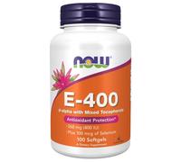Now Foods Vitamin E-400 IU (100 Capsule morbida)