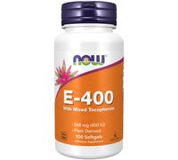 Now Foods, vitamina E-400 UI, 100 capsule molli - spedizione lampo