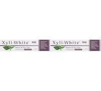 NOW Foods XyliWhite, Neem & Tea Tree Toothpaste Gel - 181g (Confezione da 2)